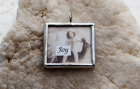 Heaven and Nature Sing Soldered Art Charm Jewelry
