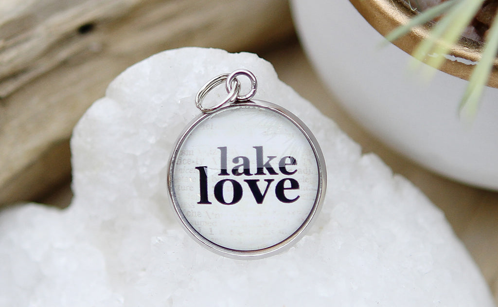 Lake Love Bubble Charm