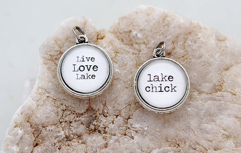 Lake Chick Double Bubble Charm