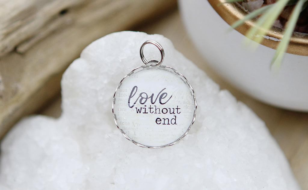 Love Without End Bubble Charm