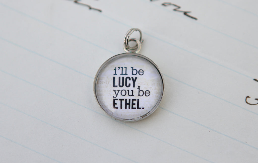 Lucy and Ethel Bubble Charm - Jennifer Dahl Designs