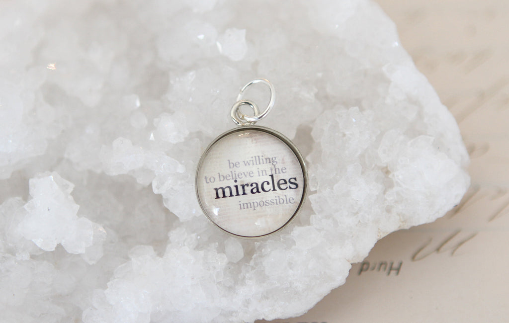 Miracles Bubble Charm - Jennifer Dahl Designs