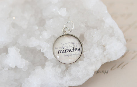 Miracles Bubble Charm
