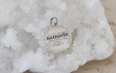 Namaste Bubble Charm