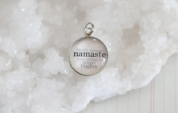 Namaste Bubble Charm - Jennifer Dahl Designs
