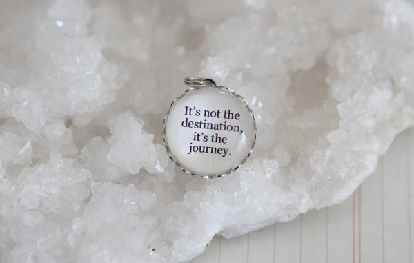 It's Not The Destination Bubble Charm - Jennifer Dahl Designs