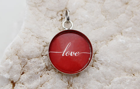 Red Love Bubble Charm