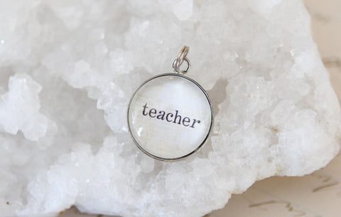 Teacher Bubble Charm