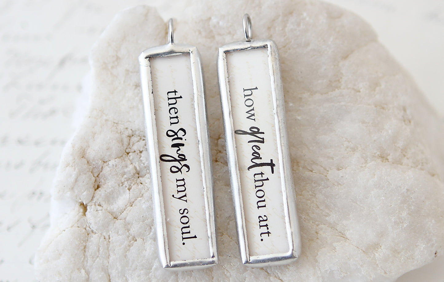Then Sings My Soul Soldered Charm