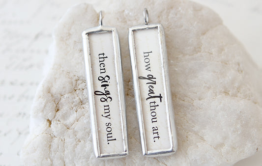 Then Sings My Soul Soldered Charm