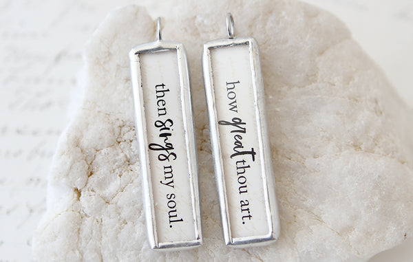 Then Sings My Soul Soldered Charm