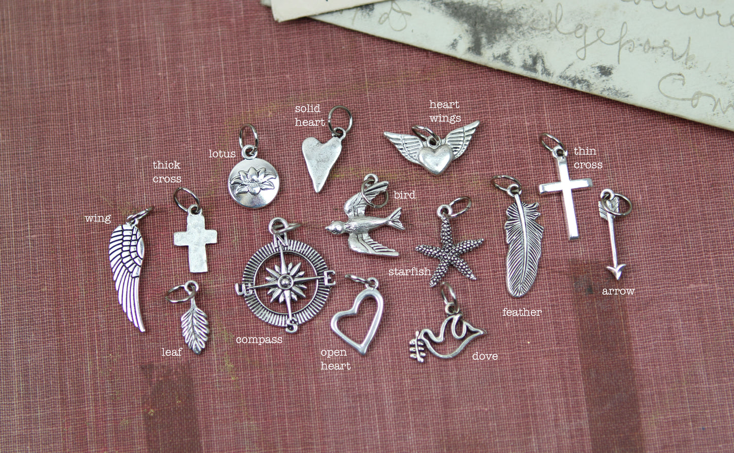 Tiny Silver Charms