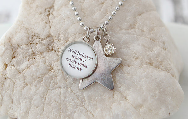 Well Behaved Women Necklace
